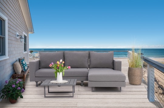 venus lounge outdoor grau