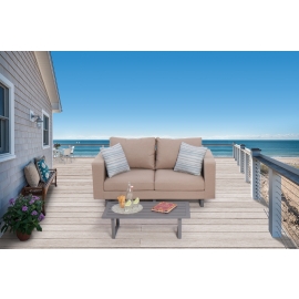 2-Sitzer Sofa Trinidad sandbraun