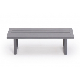 2-Sitzer Sofa Trinidad Tisch grau
