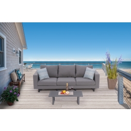 3-Sitzer Tobago Garten Sofa Sunbrella Outdoor Stoff