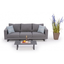 3-Sitzer Tobago Sofa grau