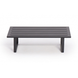 3-Sitzer Tobago Sofa Tisch schwarz