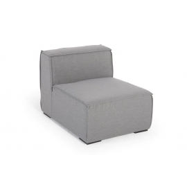 Allwetter Gartenlounge Cambria grau Mittelteil
