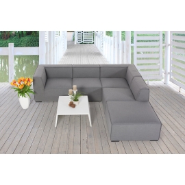 Allwetter Outdoor Lounge Bonita grau XL