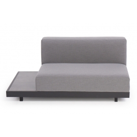baltimore 2er sofa grau gartenmoebel