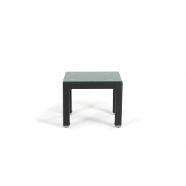Beistelltisch Promi Rattan Tisch schwarz