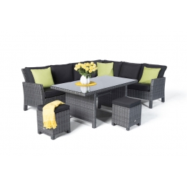 Esstisch Eckbank Betty mix grau Esszimmer Möbel