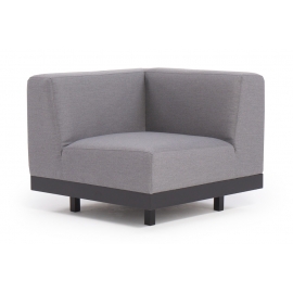garten lounge ecke grau