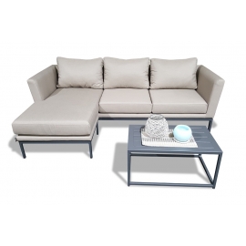 Gartenlounge Benz mit Loungetisch