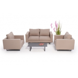 Gartenlounge Somerset Sofas sandbraun