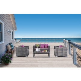 Gartenlounge Tiffany graubraun