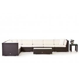 Gartenmöbel Gloria Lounge schwarz