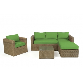 gartenmoebel jurassic natural polsterbezug set gruen