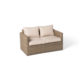 Gartenmöbel Loungmöbel Nelson Gartensofa natural round