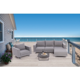 gartenmoebel venus deluxe grau lounge outdoor
