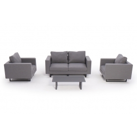 Gartensofa  Somerset grau allwettermöbel