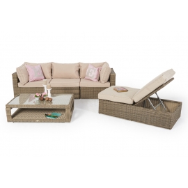 Liam Rattan Lounge Rattanmöbel natural