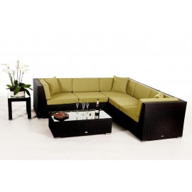 Lounge Möbel day Polsterbezug lime