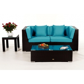 Lounge Orient Überzugset aqua