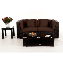 Lounge Orient Überzugset braun