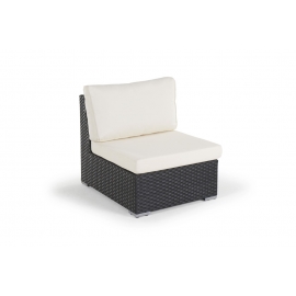 Mittelteil Karibik Lounge schwarz