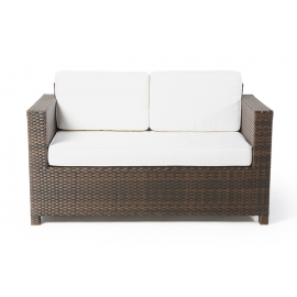 Möbel Dakota Rattan Lounge braun