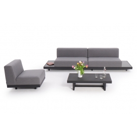 outdoor gartenlounge florence sofa grau