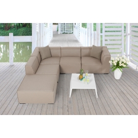 Outdoor Lounge Bonita sandbraun