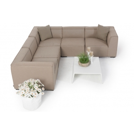 Outdoor Lounge Saidy mit Sunbrella Kissen
