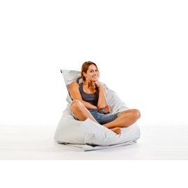 Outdoor Sitzsack Loungepillow hellgrau
