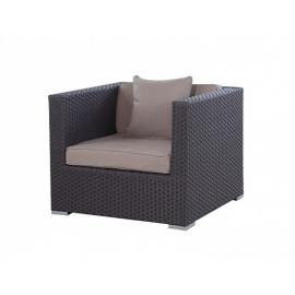 Rattan Cheffsessel Baron braun - Rattanmöbel