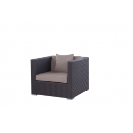 Rattan Cheffsessel Baron braun - Rattanmöbel