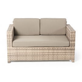 Rattan Gartenmöbel Madison natural 2er Sofa