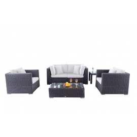 rattan gartenmoebel polsterbezugsset beige
