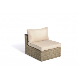 Rattan Gartenmöbel Potter Lounge natural round Mittelteil