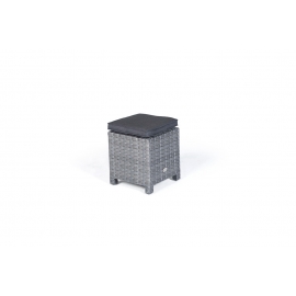 Rattan Hocker Mauritius Rattanmöbel mixgrau