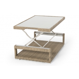 Rattan-Lounge: Grace Lounge und Esstisch