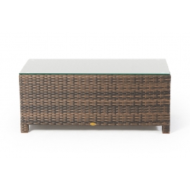 Rattan Lounge Madison braun coffee table