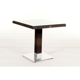 Rattan Lounge Dining Rattan Tisch Darling mix braun