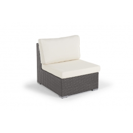 Rattan Mittelteil Gartenmöbel Karibik braun