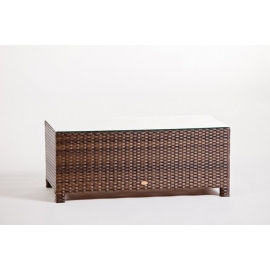 Rattanmöbel Rimini Rattan Gartenmöbe braun Coffee Table