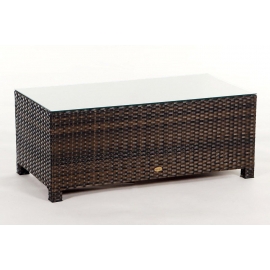 Rattanmöbel Dallas Luxus Coffee Table braun