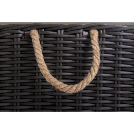 Rattanmöbel Kissenbox El Vado braun Griff