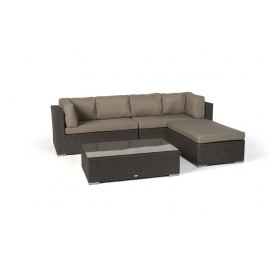 Rattanmöbel Rattan Gartenmöbel - Buddha braun