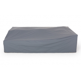 Regenschutz Rattanmoebel Texas Lounge grau