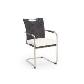Sale Stuhl mit Sitzpolster beige