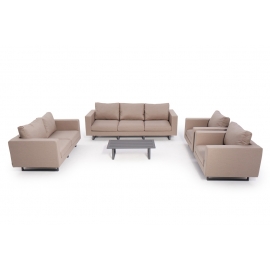 sayid outdoor loungemoebel xl sandbraun