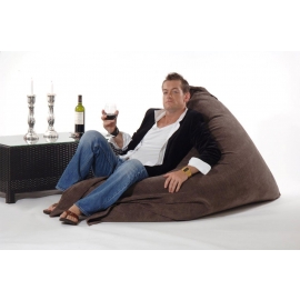 Sitzkissen, Kissen zum sitzen und chillen, braun