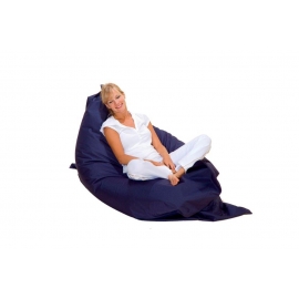 Sitzsack für draussen Loungepillow navy blau