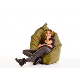 Sitzsack Sitzkissen Loungepillow olive
